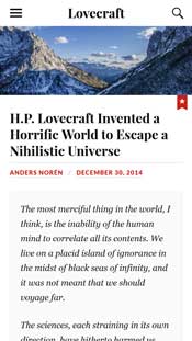 Lovecraft Lovecraft