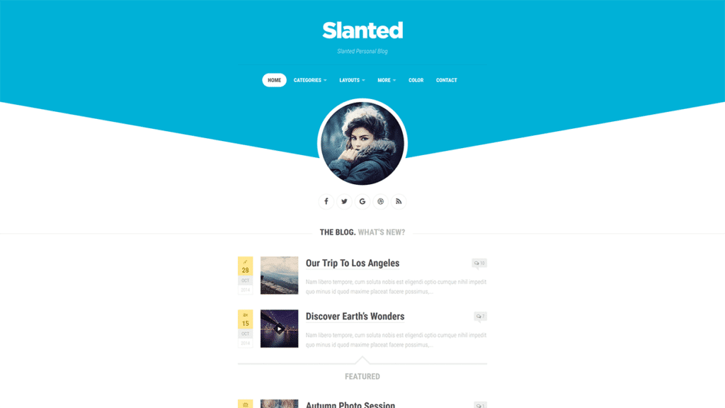 Slanted