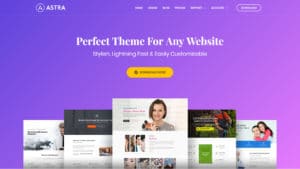 Astra theme