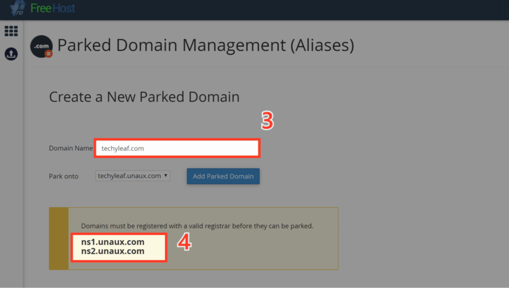 Copy dns servers