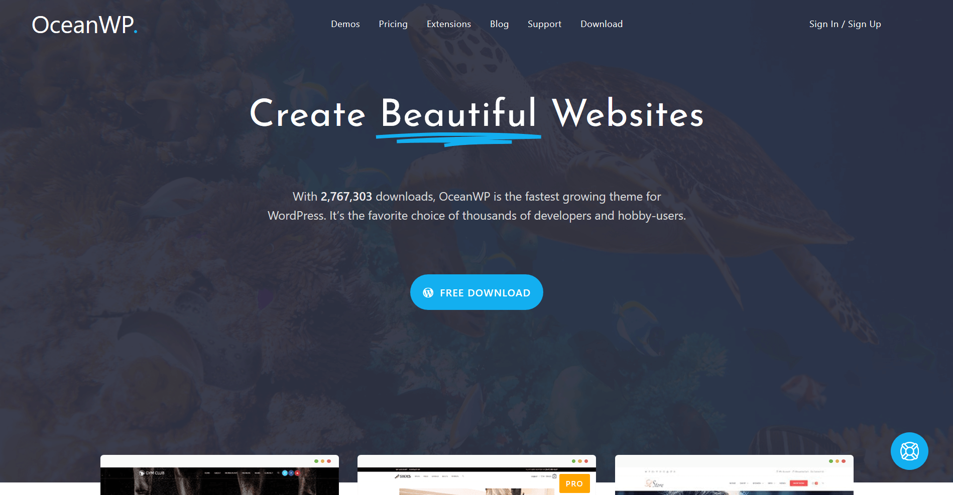Free Multi-Purpose WordPress Theme OceanWP
