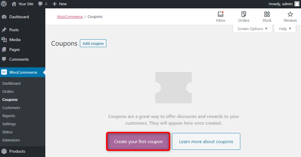 How to Add Coupon Codes in WordPress (woocommerce) 