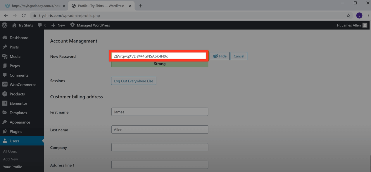 wordpress reset password from database wordpress reset password from database