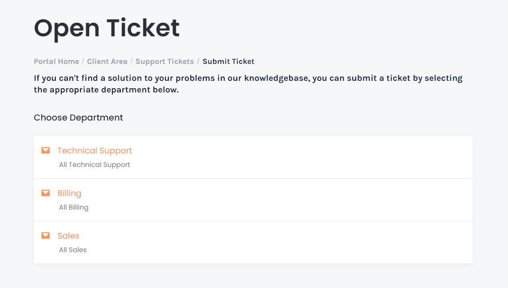 WSK ticketing system