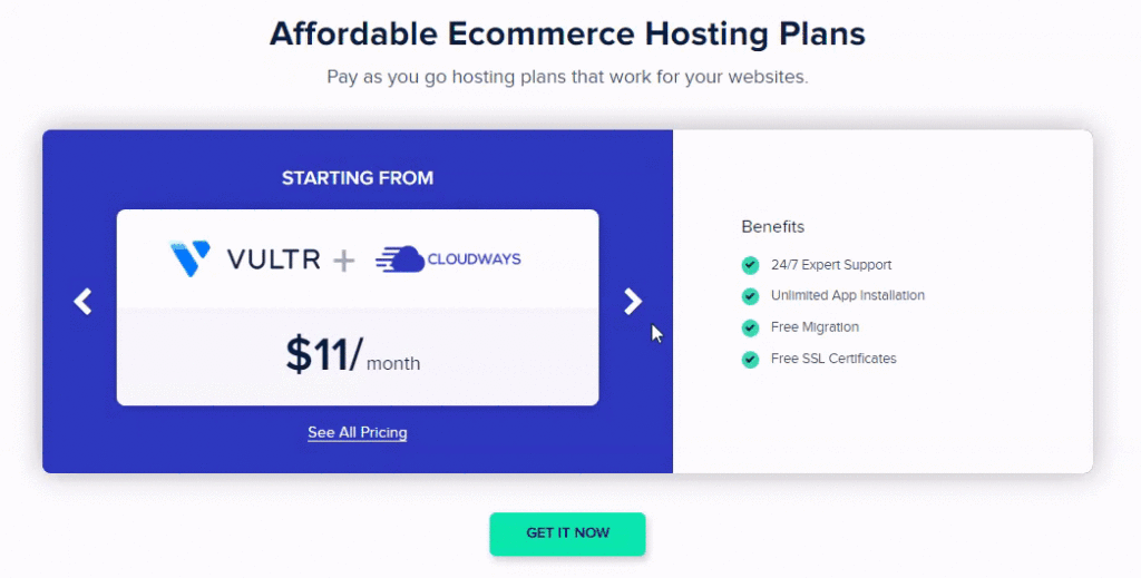 Cloudways Hosting Plans